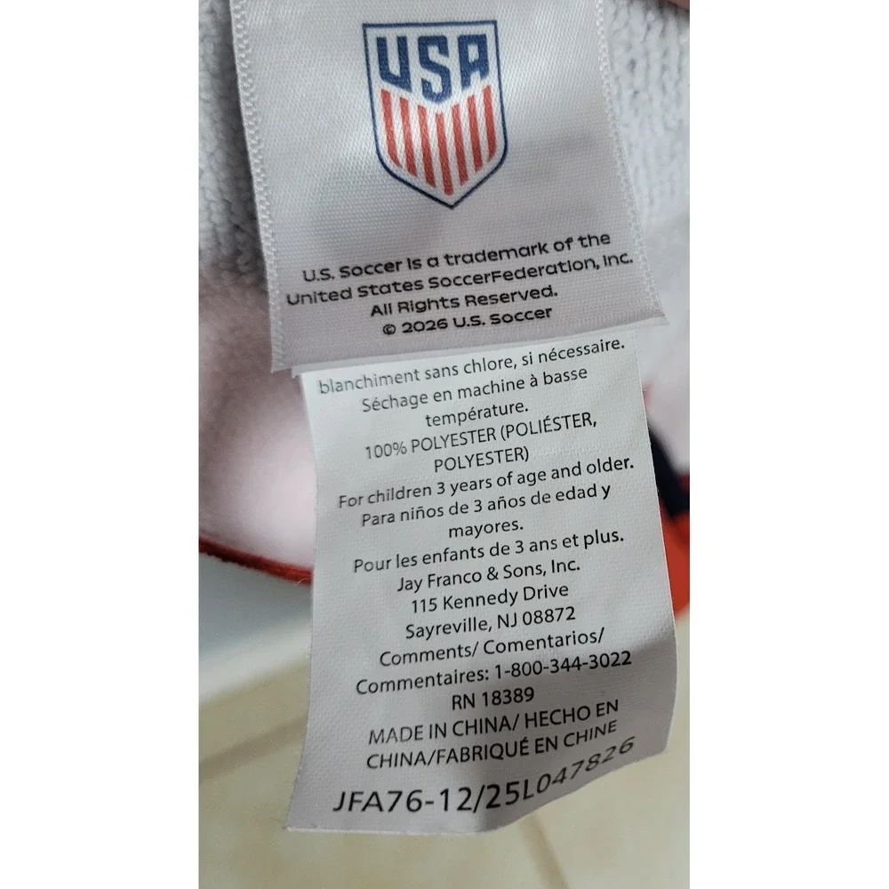 Official USMNT USA  Mens Soccer Beach Towel Microfiber 35x72.5